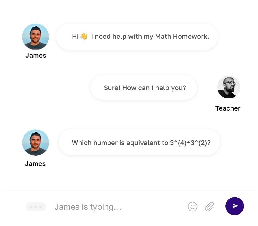 چت, مکالمه, ایده